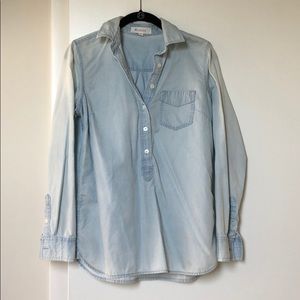 Vince Camuto lived in Chambray Shirt